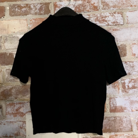 💜Black high neck basic top - Picture 2 of 2